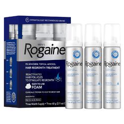 Rogaine Foam Регейн пена Миноксидил 5% Упаковка 3х60мл