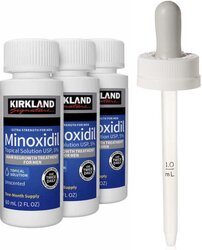 Міноксидил 5% Кіркланд Kirkland Minoxidil 3 фл+дозатор