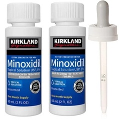 Міноксидил 5% Кіркланд Kirkland Minoxidil 2 флакони+дозатор